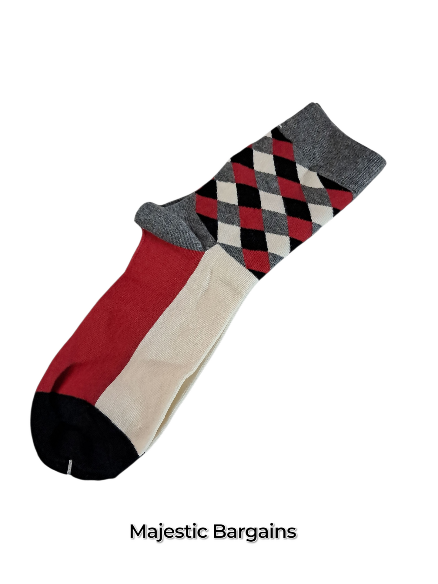 MEN'S SOCKS ("CHECK" DESIGN)