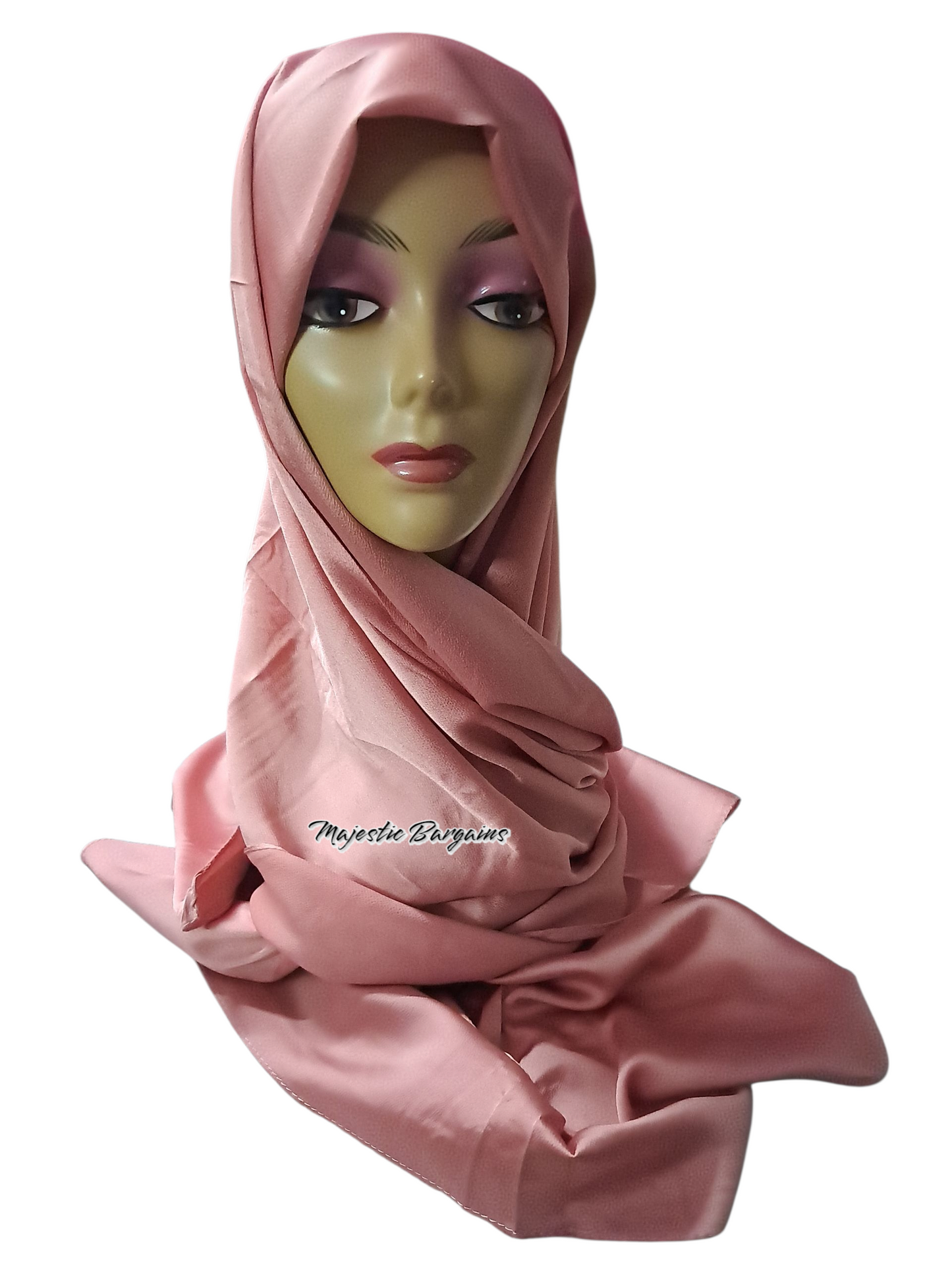 VISCOSE SATIN LONG SCARF
