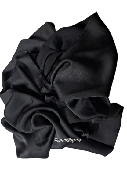 VISCOSE SATIN LONG SCARF