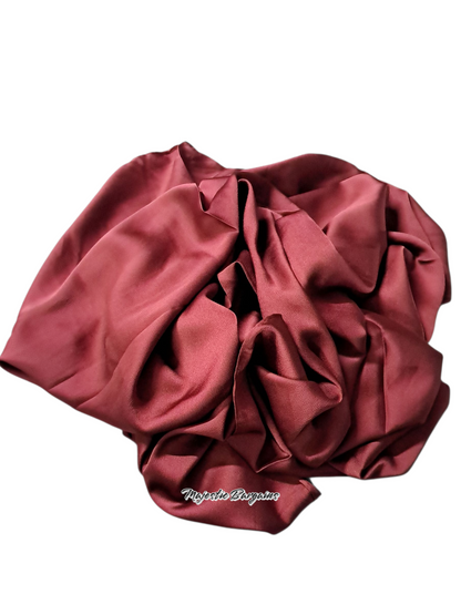 VISCOSE SATIN LONG SCARF