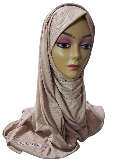 RIBBED JERSEY LONG SCARF