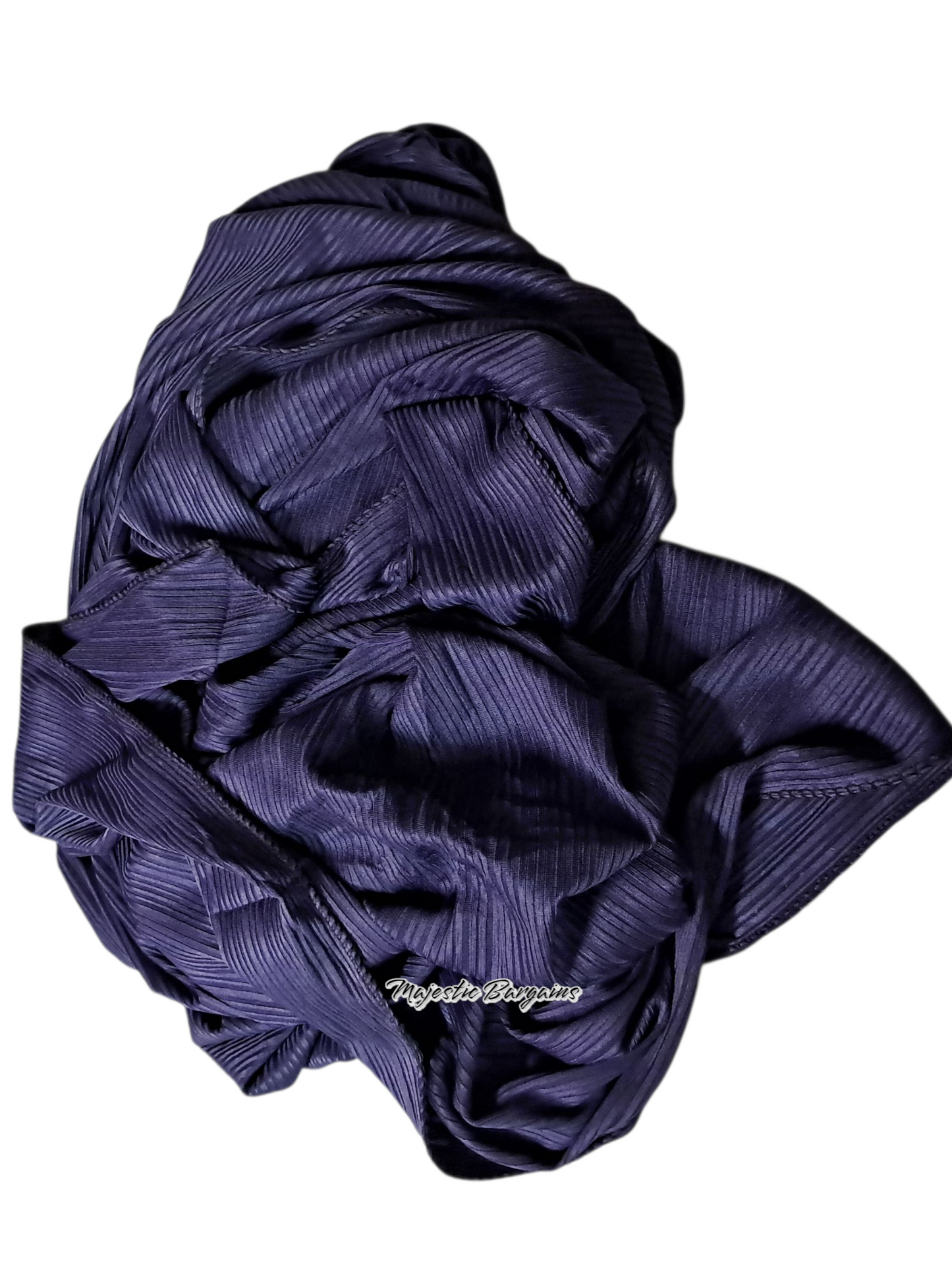 RIBBED JERSEY LONG SCARF