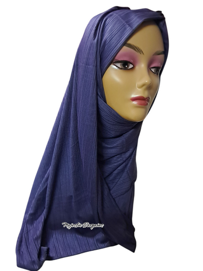 RIBBED JERSEY LONG SCARF