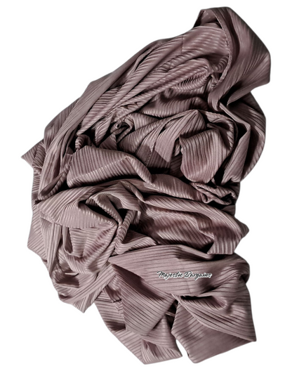 RIBBED JERSEY LONG SCARF