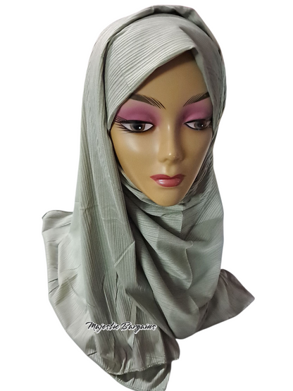 RIBBED JERSEY LONG SCARF
