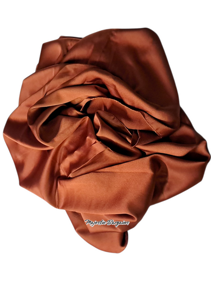 VISCOSE SATIN LONG SCARF