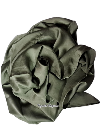 VISCOSE SATIN LONG SCARF