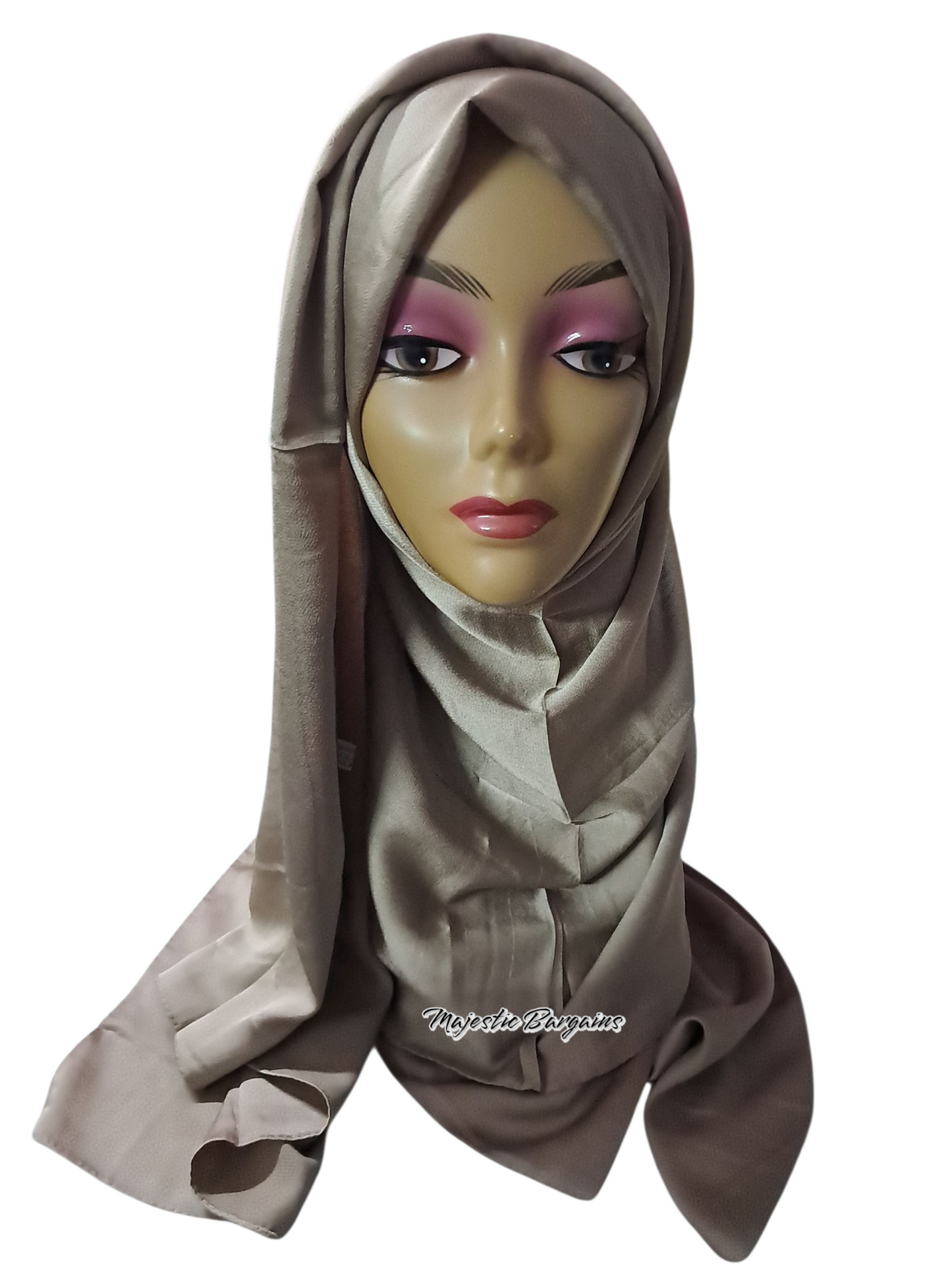 VISCOSE SATIN LONG SCARF