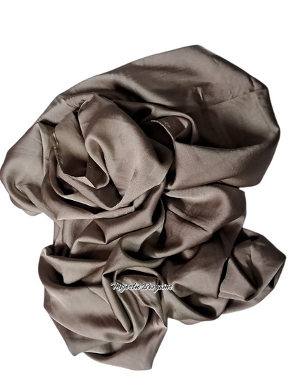 VISCOSE SATIN LONG SCARF