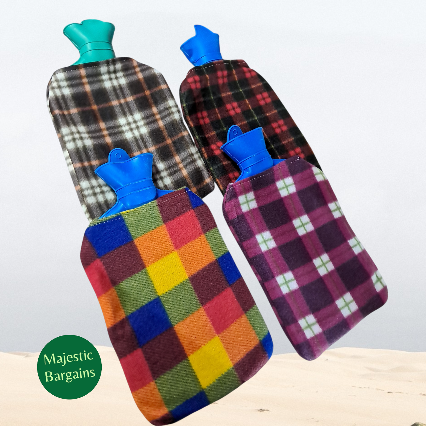 HOT WATER BOTTLE + COVER
