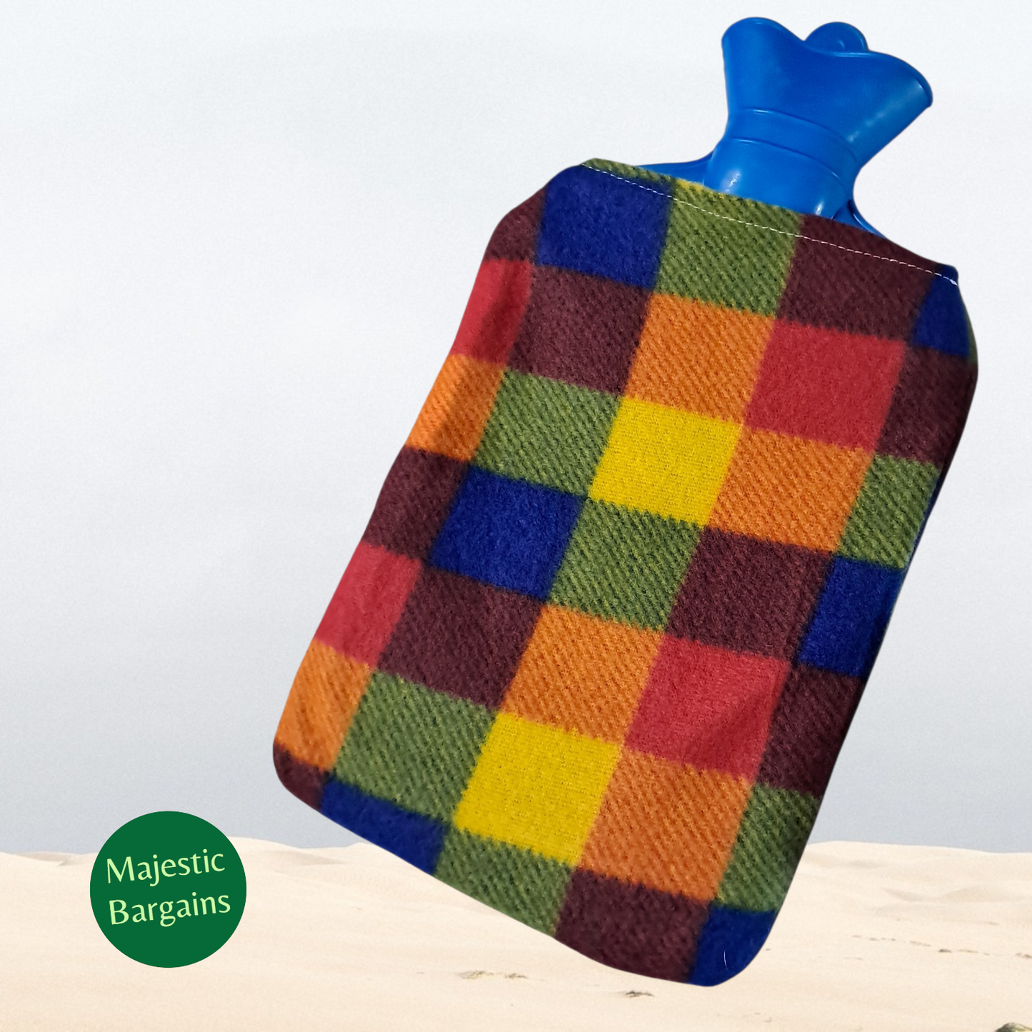 HOT WATER BOTTLE + COVER