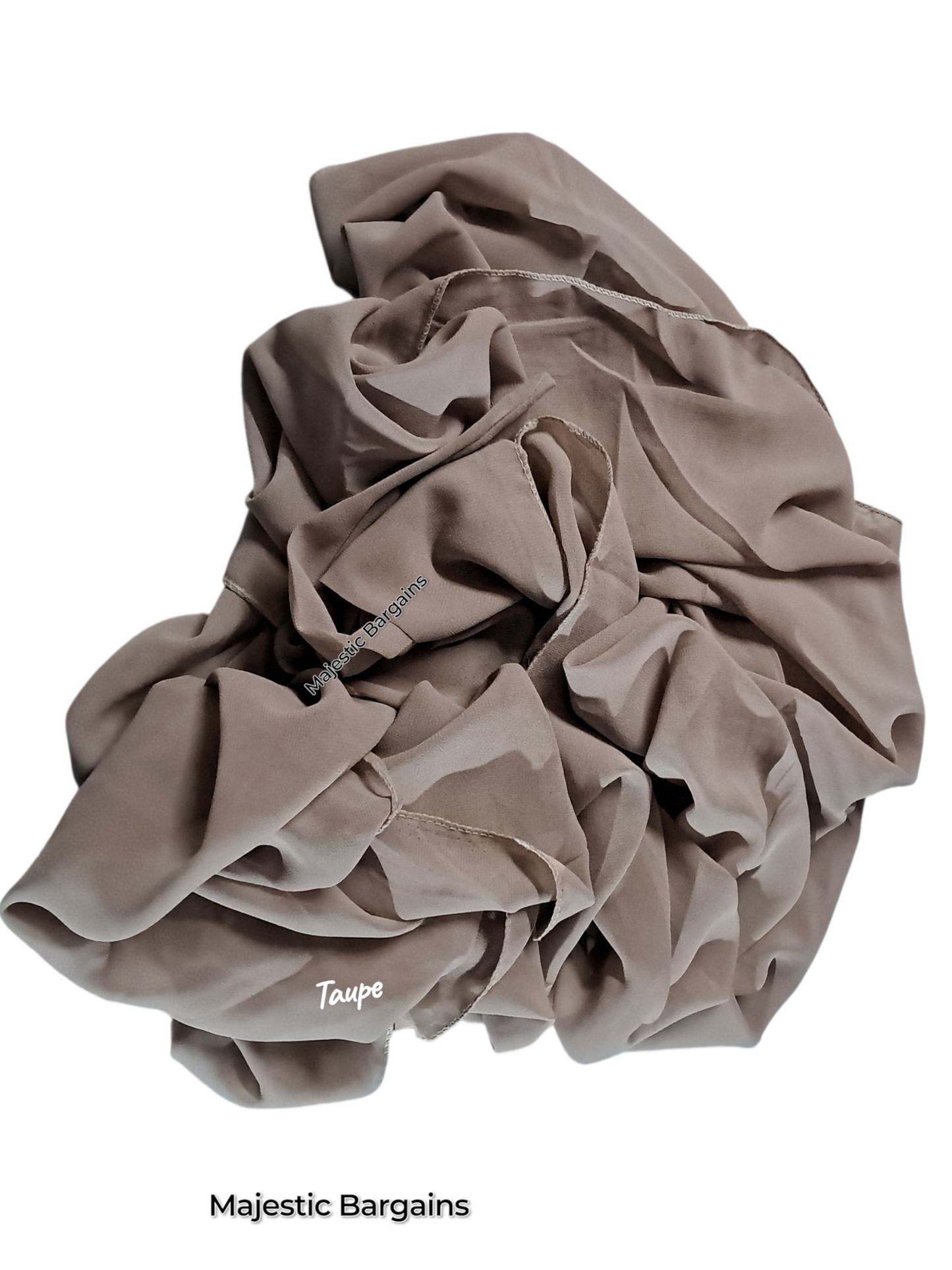 CHIFFON TIEBACK SCARF