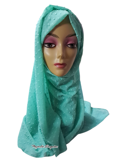 POPCORN CHIFFON SCARF