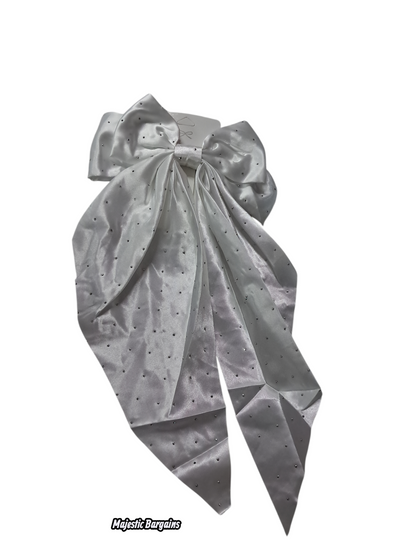 BOW RIBBON HAIR SLIDE