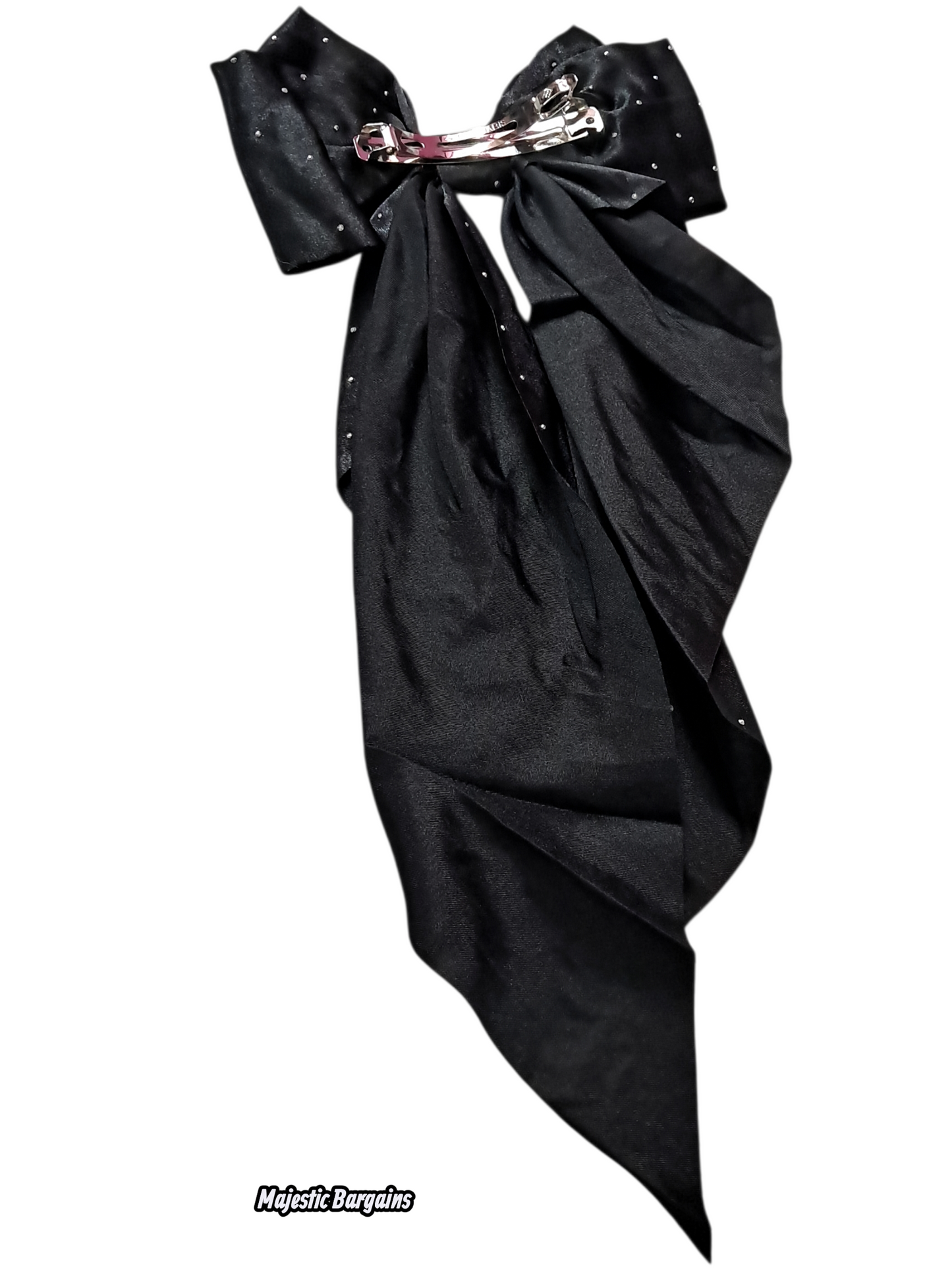 BOW RIBBON HAIR SLIDE