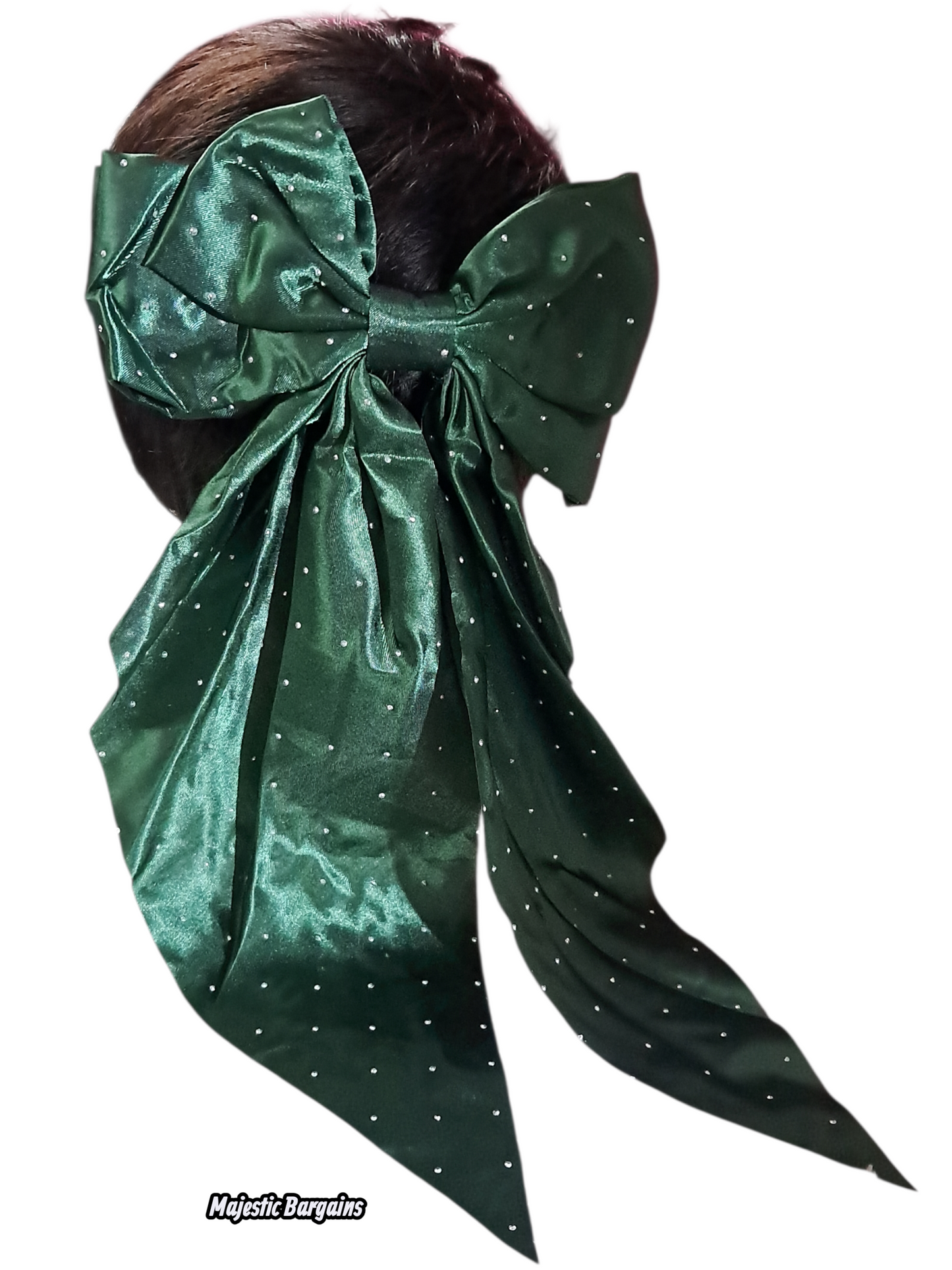 BOW RIBBON HAIR SLIDE