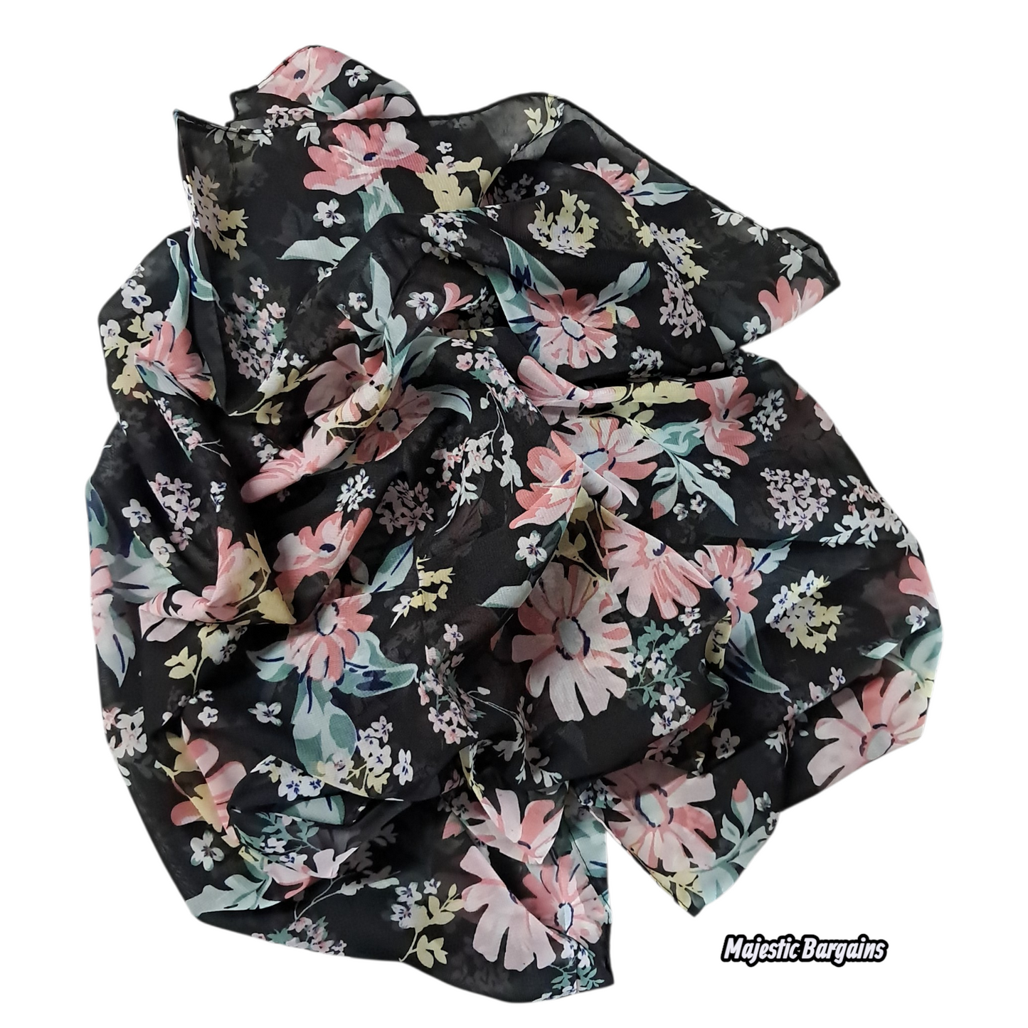 PRINTED CHIFFON SCARF