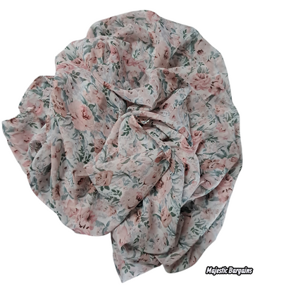 PRINTED CHIFFON SCARF