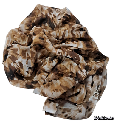 PRINTED CHIFFON SCARF