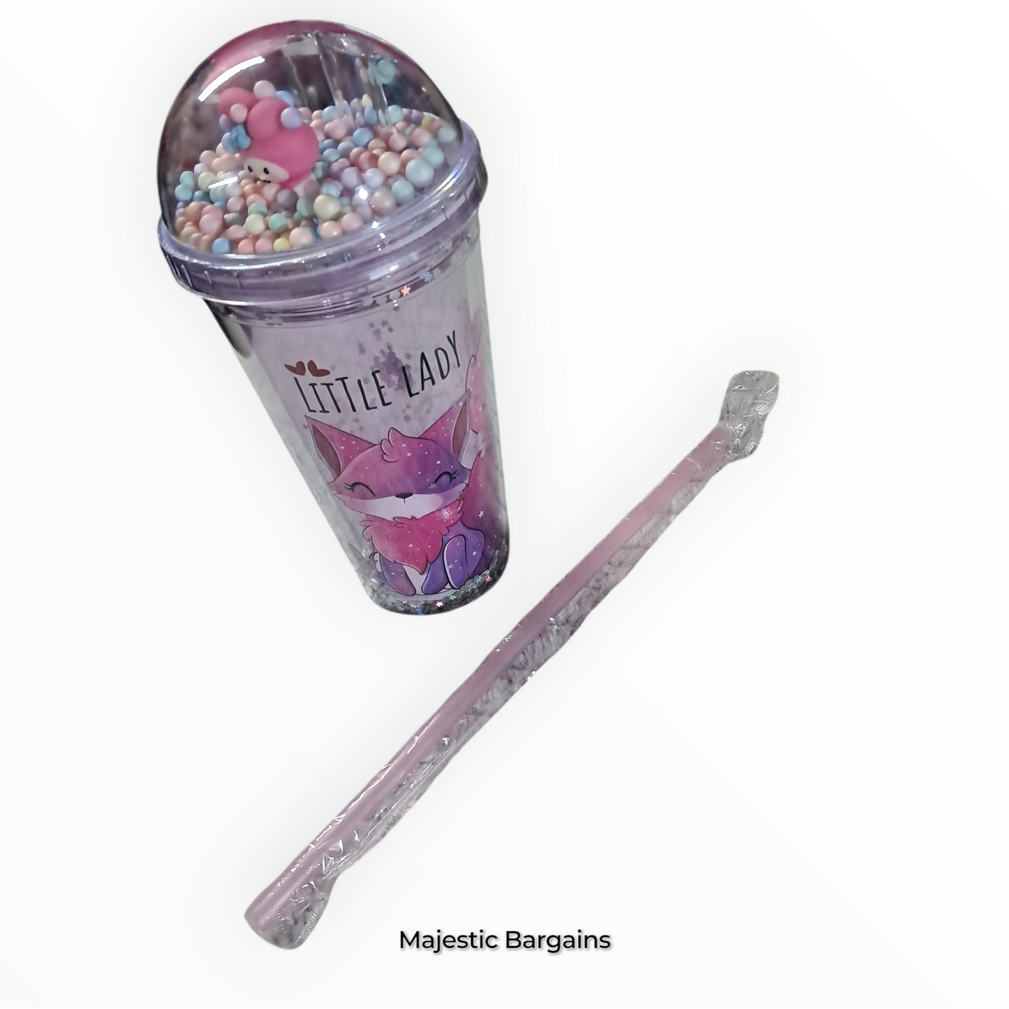 KIDS SPARKLY DRINKING CUP