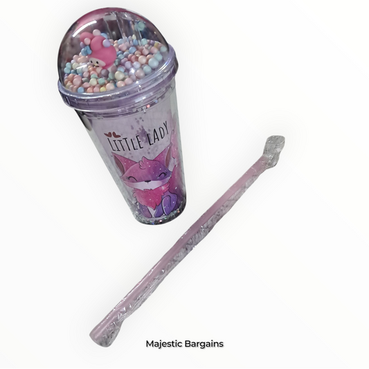 KIDS SPARKLY DRINKING CUP