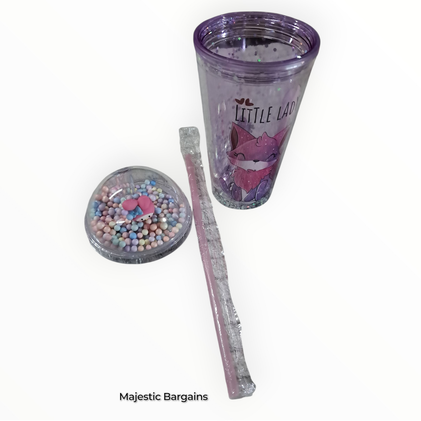 KIDS SPARKLY DRINKING CUP