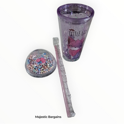 KIDS SPARKLY DRINKING CUP