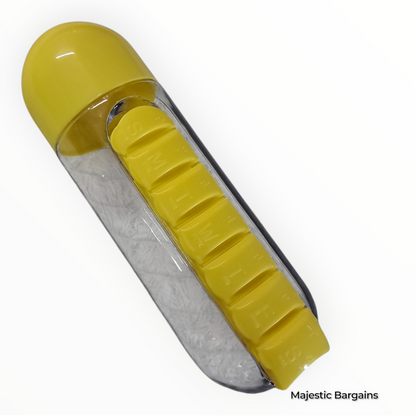 PILL ORGANIZER WATER BOTTLE 500ML