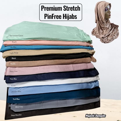 PREMIUM STRETCH JERSEY  PIN-FREE SCARF