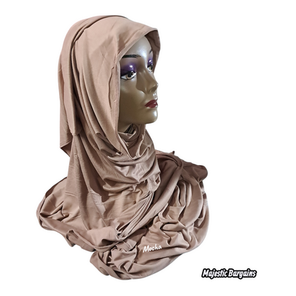 PREMIUM STRETCH JERSEY  PIN-FREE SCARF