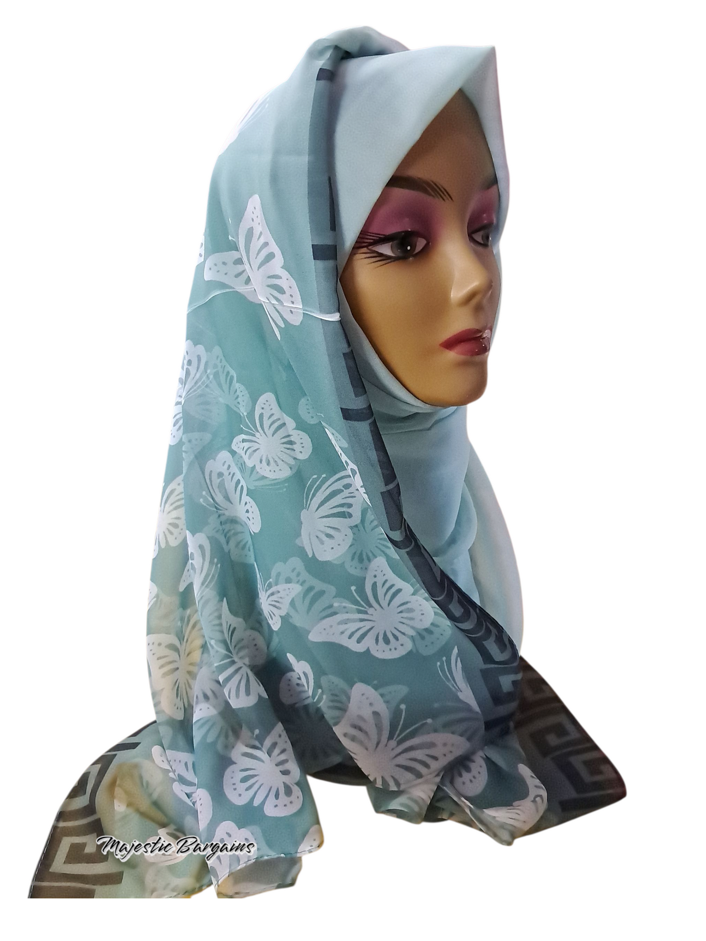 PRINTED CHIFFON SCARF