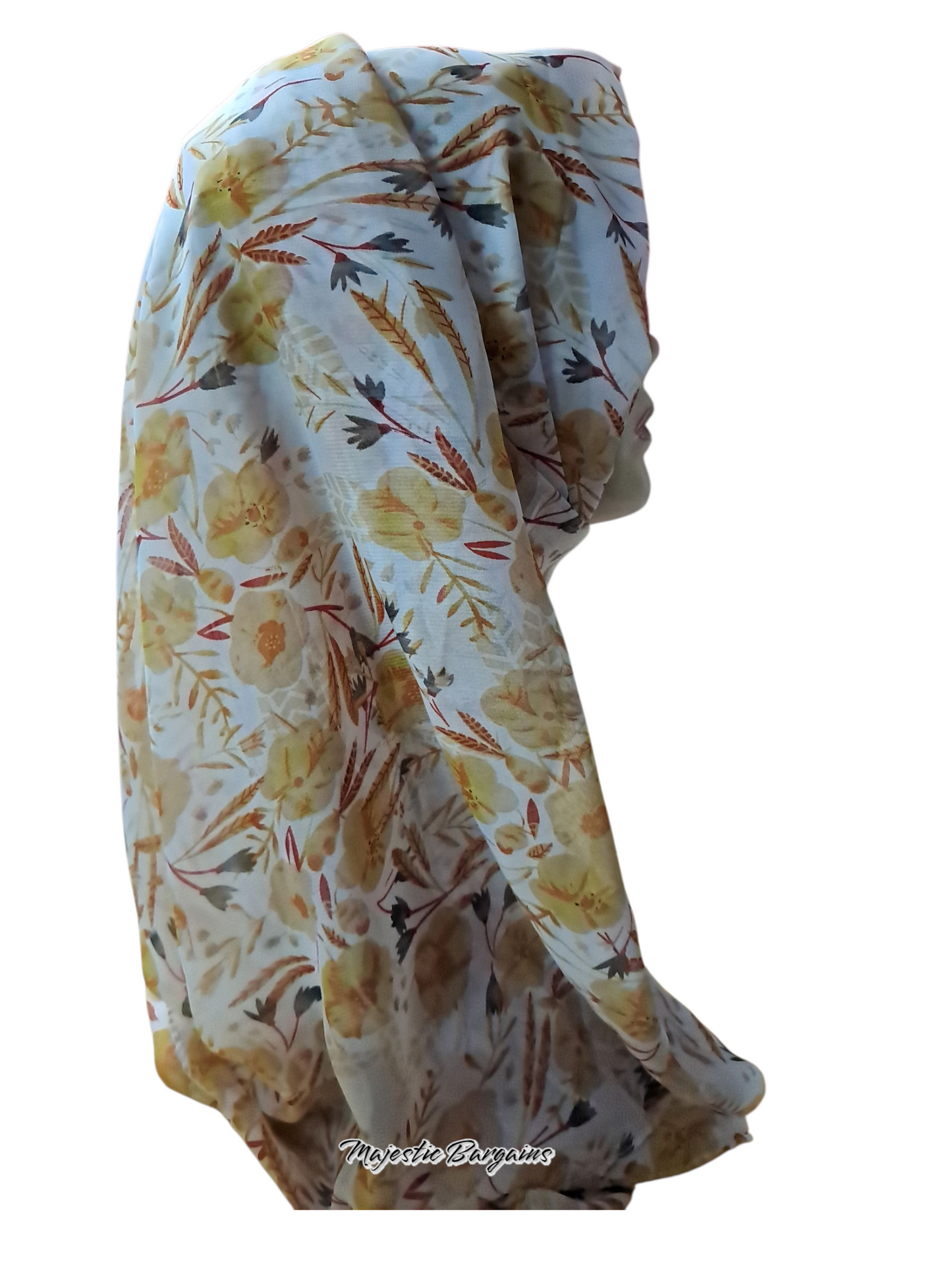 PRINTED CHIFFON SCARF