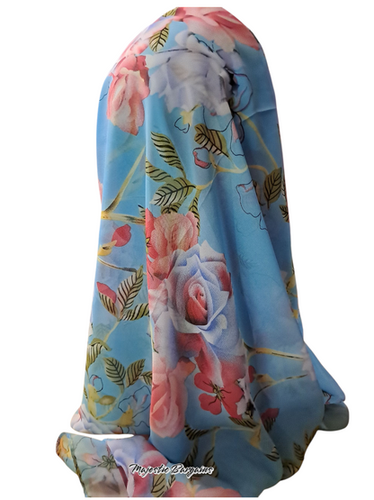 PRINTED CHIFFON SCARF