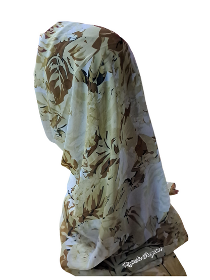 PRINTED CHIFFON SCARF