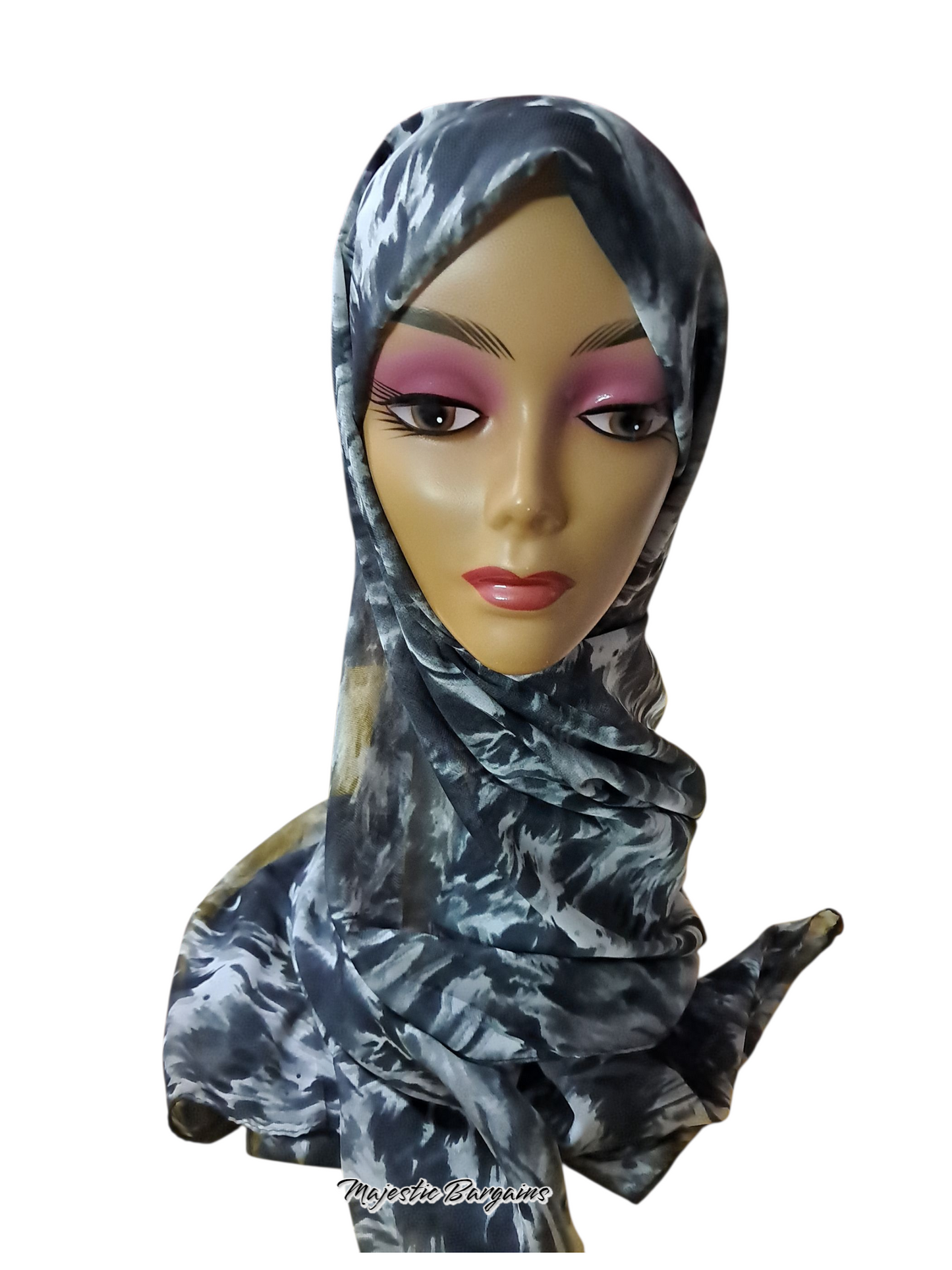 PRINTED CHIFFON SCARF