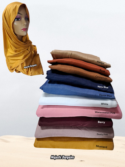STRETCHY PIN FREE SCARF