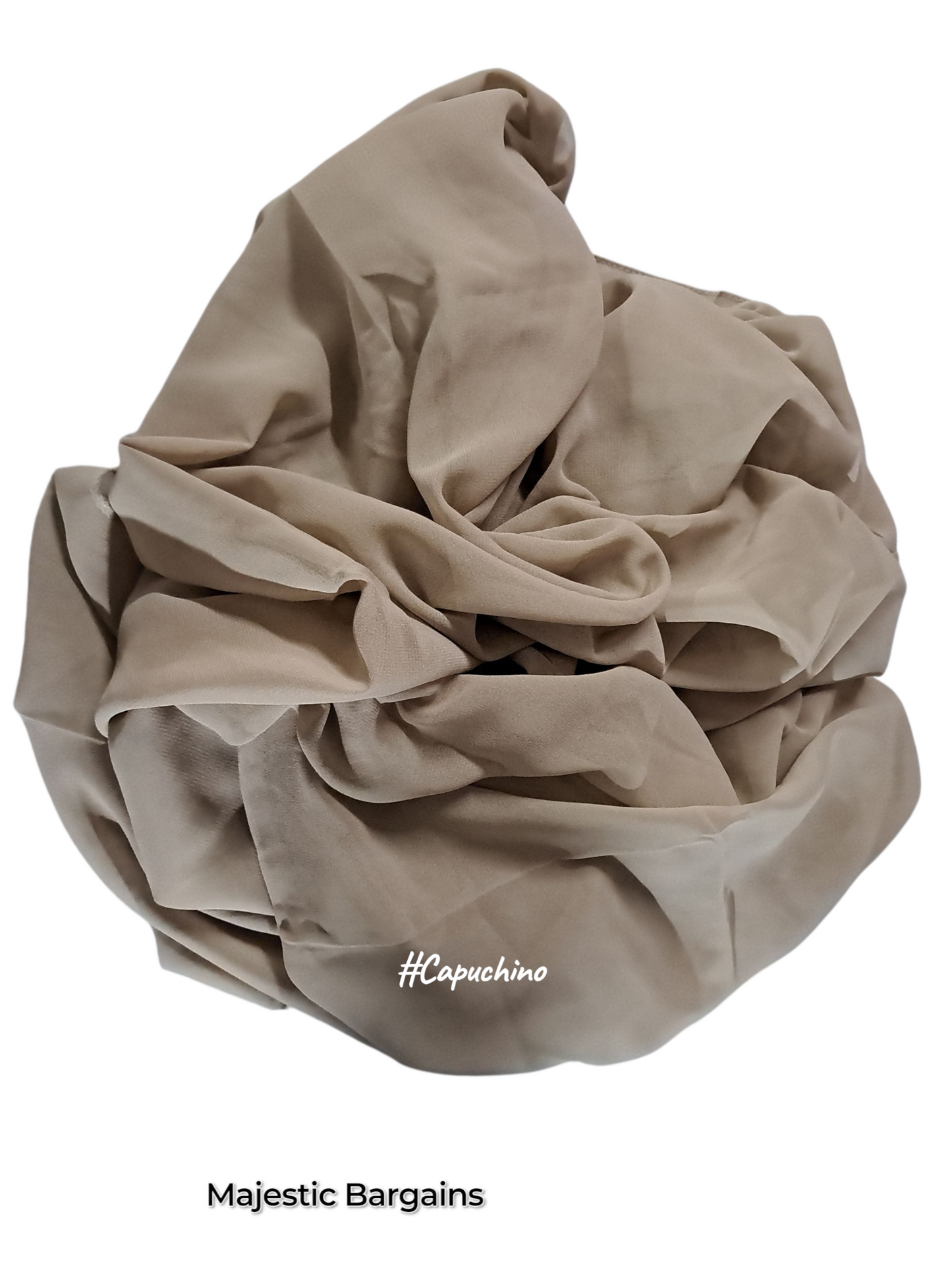 CHIFFON TIEBACK SCARF
