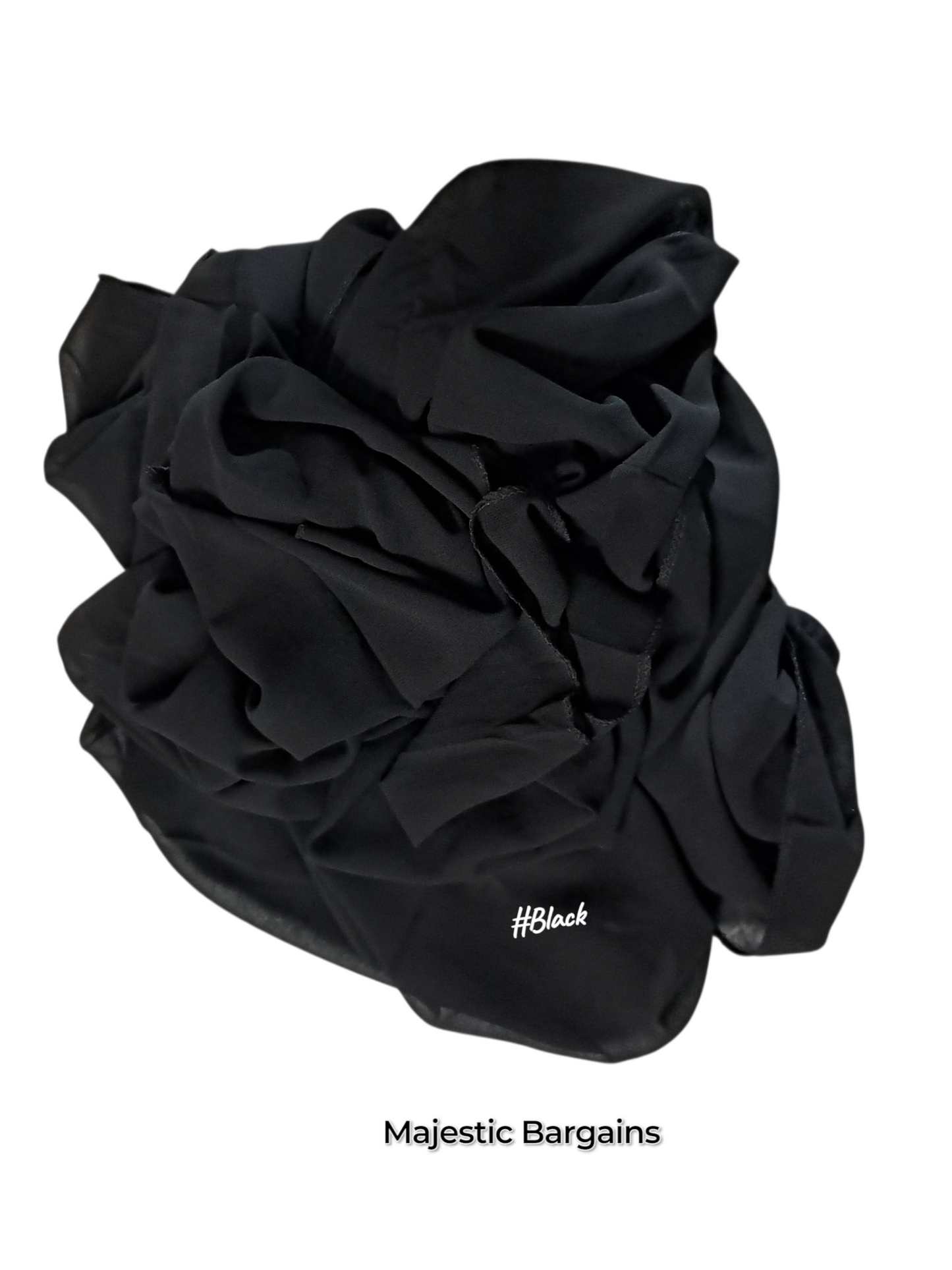 CHIFFON TIEBACK SCARF