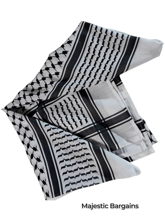 SQUARE KEFFIYAH SCARF