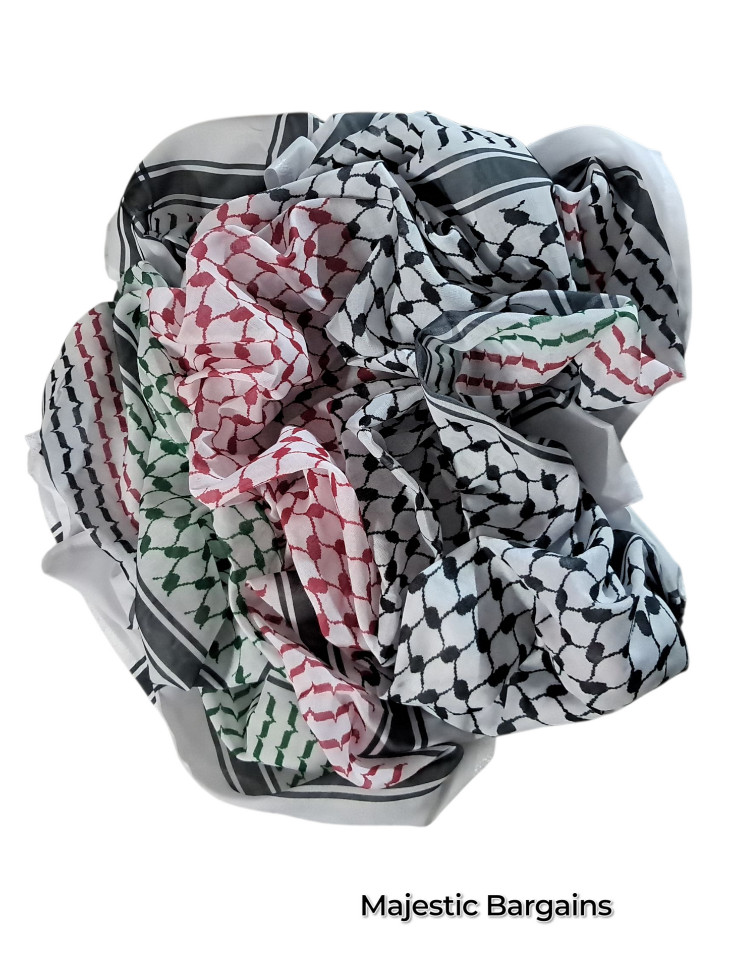 SQUARE KEFFIYAH SCARF
