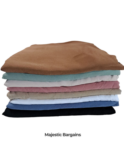CHIFFON TIEBACK SCARF