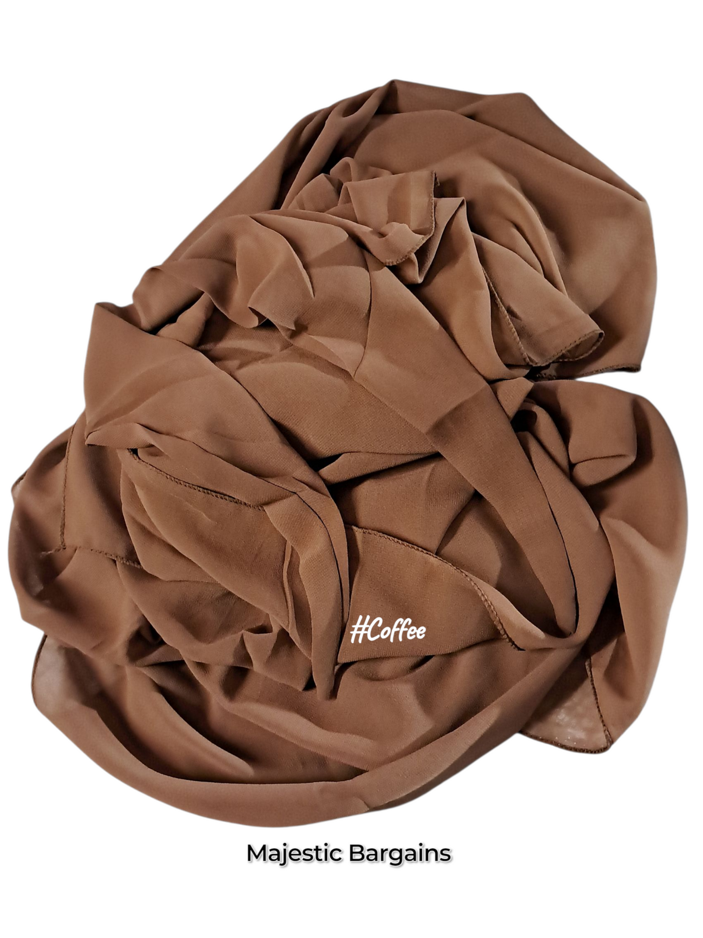 CHIFFON TIEBACK SCARF