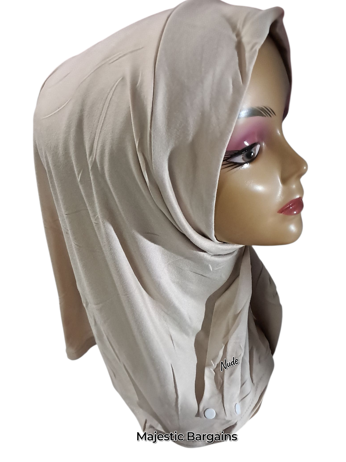 TURKISH BURQAH WITH CLIP ON BUTTON