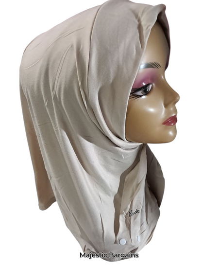 TURKISH BURQAH WITH CLIP ON BUTTON