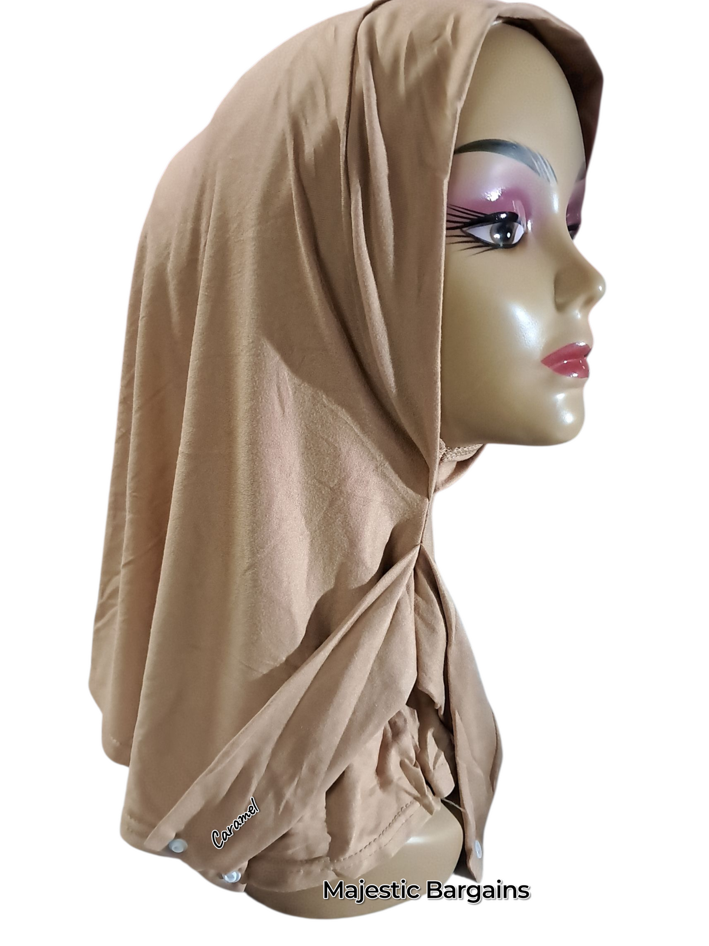 TURKISH BURQAH WITH CLIP ON BUTTON