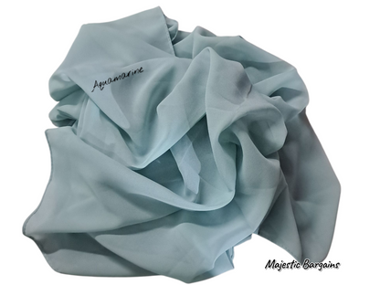 PLAIN CHIFFON SCARF