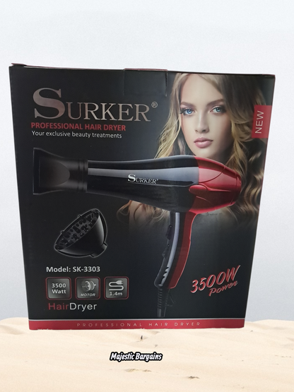 SURKER HAIR DRYER 3500W