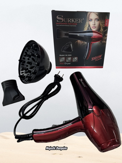SURKER HAIR DRYER 3500W