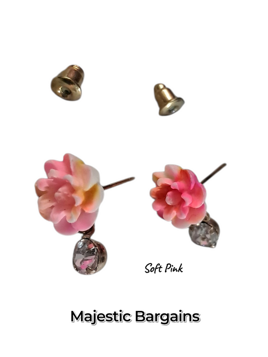 FLOWER STUD EARRINGS