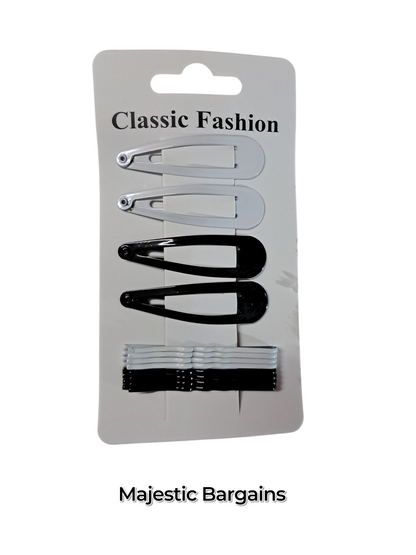12pc HAIR CLIP SET